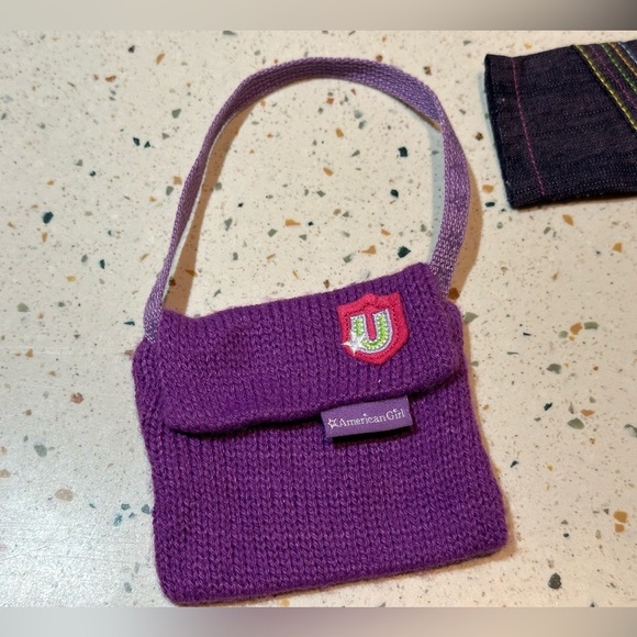 American Girl Doll 18” Back 2 School Outfit with Book Bag and Denim Jacket - Picture 7 of 16